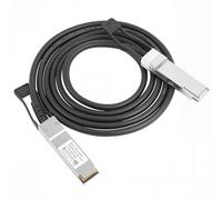 Euqvos 100GBASE-CR4 Câble passif en cuivre à connexion directe (DAC) 26 AWG QSFP28 vers QSFP28 pour Cisco QSFP-100G-CU5M Ubiquiti Supermicro et plus encore 5 m