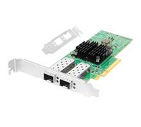 Euqvos Adaptateur réseau PCIe 25 Go pour Broadcom BCM57414B Controller PCIe 3.0 x8 Dual SFP28 Ports Ethernet LAN Card Support Windows Server/Windows/Linux/VMware