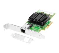 Euqvos Pour Intel E610 PCIe x4 1* RJ45 Port 10Gbase-T Ethernet Network Adapter 10Gb LAN Card Support Windows Server/Windows/Linux/VMware/ESX