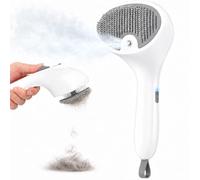 Euqvunn Brosse à Vapeur pour Chats avec Bouton de libération