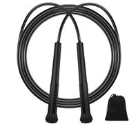 Euqvunn Corde à Sauter Sport, Poids Léger Corde à Sauter Enfants Boxe avec Sac, Corde à Vitesse en PVC Anti-Enchevêtrement pour Entraînement Fitness en Déplacement et Brûlage de Graisses