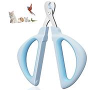 Euqvunn Coupe Griffes Chat, Professionnel Coupe Ongle Chat, avec Sécurité Positionnement Trou, Coupe Griffe Lapin Pour Chatons, Lapins, Cobayes, Oiseaux, Chiots, Et Petits Animaux (Bleu)