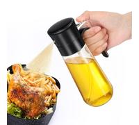 Euqvunn Spray Huile Cuisine, Vaporisateur Huile [Jet Fin & Filtre Anti-Colmatage] Pulvérisateur Huile Cuisine Accessoires Bouteille Huile, Airfryer, Barbecue, Salade, Huile/Vinaigre/Sauce, 280 ml