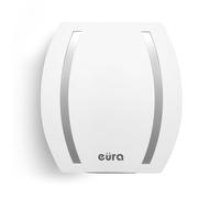 EURA DB-10G7 Sonnette mécanique à Double Son, 230 V/50 Hz, 70 DB, Blanc