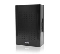 EURA DB-23A3 Carillon mécanique à Double Son 230 V/50 Hz, 70 DB, Noir
