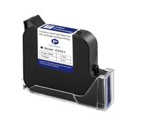 Eurannit Cartouche d'encre Noire Originale ER521, 72 ML à séchage Rapide à solvant de Remplacement pour imprimante à Jet d'encre Portable de 25,4 mm E15-1/E11-1/E16-1