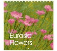 Eurasia Flowers (Wall Calendar 2026 12" x 24" / 30 x 60 cm (open)) CHAUVENDO 12 Month Wall Calendar