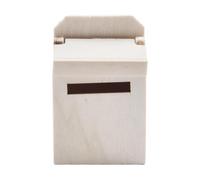 EURDFHY Boîte aux Lettres Wooden Mini Mailbox Model for Miniature Scenes Unique Design(Color-01)