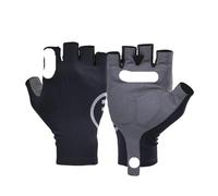EURDFHY Gants Moto Gants de Cyclisme d'été for Hommes, rembourrés en Gel, Demi-Doigts, for vélo de Route, Accessoires(Black,2XL)
