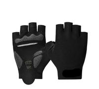 EURDFHY Gants Moto Gants de Cyclisme d'été for Hommes, rembourrés et Respirants, Absorbant Les Chocs, for vélo de Route et de Montagne(Black,M)