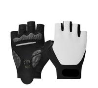 EURDFHY Gants Moto Gants de Cyclisme d'été for Hommes, rembourrés et Respirants, Absorbant Les Chocs, for vélo de Route et de Montagne(White,2XL)