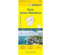 Eure Seine-Maritime - Michelin Local Map 304: Map