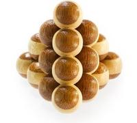 breinen-mozaiek-puzzels - 3D Bamboo Breinpuzzel Cannon Balls (1 TOYS)