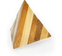 Jeu de société - EUREKA - Casse-tête 3D en bambou - Pyramide - 1 joueur ou plus - Intérieur