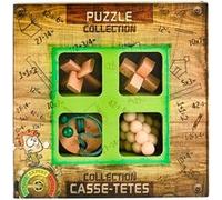 Eureka 3D Puzzle jeu d'énigmes Junior Wooden4 pièces vert Marron G