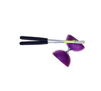 Fehn Diabolo Acrobat 105 caoutchouc avec baguettes aluminium 12 x 10,5 cm violet