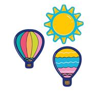 Eureka 841587 Crayola Colors of Kindness Lot de 36 décorations en papier pour sapin de Noël pour enseignants et fêtes d'enfants, multicolore