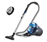EUREKA Bagless Canister Vacuum Cleaner, Lightweight Vac for Carpets and Hard Floors, w/Filter, Blue, Whirlwind NEN110B