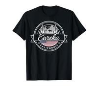 Eureka California Souvenir de Voyage rétro T-Shirt