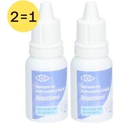 Eureka Care Gouttes Oculaires au Dexpanthenol-Provitamine B5 Yeux Irrités Ophtalmiques 2x15 ml