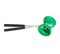 Eureka - Diabolo en caoutchouc avec tiges en aluminium - Vert foncé