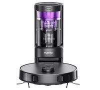 Eureka E10s Aspirateur robot laveur, station de vidage automatique, aspiration 4 000 Pa, navigation LiDAR, autonomie de 180 min, filtre HEPA, contrôle par application