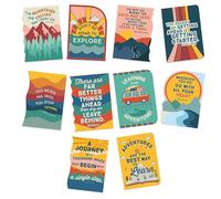 EUREKA Ensemble d'affiches découpées Adventurer Tableau d'affichage