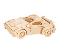 Eureka-Gepetto's Workshop 52473157"Race Car" Wooden 3D Puzzle