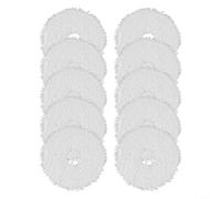 Eureka J12 Ultra Kit de chiffons de rechange en microfibre douce pour aspirateur robot Installation rapide pour le nettoyage de la maison des enfants et animaux domestiques 4 pièces 10 pièces en