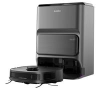 Eureka J12 Ultra Robot Aspirateur Laveur avec Station Automatique de Vidange Lavage Séchage, Aspirateur Robot de 5000Pa, Serpillière Rotative, Double LiDAR Navigation, Évitement d'Obstacle 3D IA