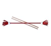 Acrobat bâtons de jonglerie fleurs 75 cm rouge 3 pièces Rouge G