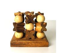 Eureka-Jeux - Casse-tête en bois - Le Morpion 3D - Jeu - Pions - Pour tous âges