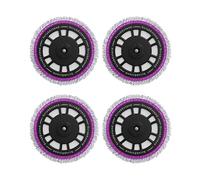 Eureka Lot de 4 Serpillière pour J15 Pro Ultra/J15 Ultra/J15 Max Ultra/J15 Evo Ultra, 2 Paire de Lingettes Rotatives de Qualité Supérieure pour Nettoyage des Sols