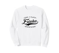Eureka Montana Oro Y Plata State Devise pour Homme et Femme. Sweatshirt