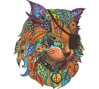 Eureka Rainbow en Bois Puzzle Pirates Chat