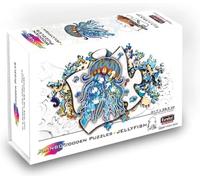 Eureka - Rainbow Puzzle MEDUSE -106 Pieces - Puzzle en Bois.