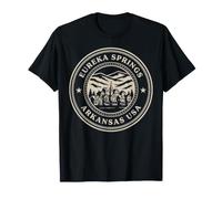 Eureka Springs Arkansas Tampon Souvenir de Voyage T-Shirt