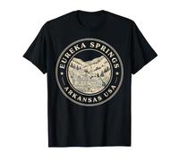 Eureka Springs Emblème Souvenir de Voyage Arkansas T-Shirt