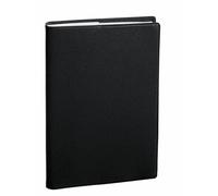 Eurequart Schreibtisch-Terminkalender Impala 2016 Schwarz: Agenda Planing mit viertelstündiger Einteilung für Termine. 12 Monate: Januar bis Dezember. Von 7.00 Uhr bis 20.45 Uhr