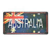 Eureya Australie Automatique de Voiture de Plaque d'immatriculation Tag Home/Cafe Bar/Pub/Restaurant/Salon Décoration Murale Poster Vintage Plaque 6"x12"