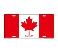 Eureya Canada depuis 1867 en métal vintage Garage de plaque d'immatriculation Décoration murale Art Pin Up Poster Café Bar Panneau 15 x 30 cm