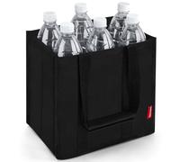 Eurhomewit Sac à Bouteilles 6 Compartiments, Sac de Transport Sacs de Courses et Cabas pour 6 Bouteilles de 1,5 Litre, Sac de Rangement Réutilisable Porte Bouteille avec Poignée
