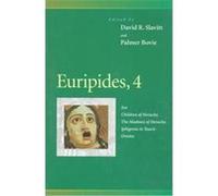 Euripides, 4, Penn Greek Drama Series David R. Slavitt (Auteur)