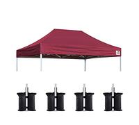 Eurmax Housse de rechange pour auvent pop-up des États-Unis, housse de dessus instantanée uniquement (20,3 x 30,5 cm, bordeaux)