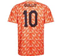 EURO 88 Maillot Gullit - Pays-Bas - Orange - Enfants et adultes - Football - M