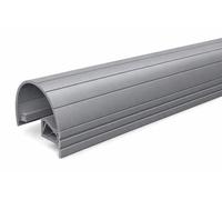 Euro-battement M1 225 cm gris ELLEN 8021359