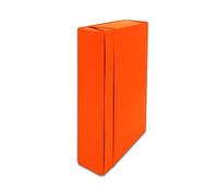 euro-cart cpiri08elpar Cartable Porte projets avec élastique, orange, format b.25 x H.35 x dos 8 cm
