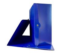 Euro-Cart Porte-documents avec bouton bilucido dos 15 cm Lot de 5 dossiers rigides en carton Presspan 1,1 mm faudons porte-documents à soufflet avec ailettes et rivets Made in Italy