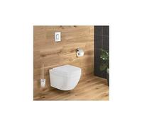 Euro Ceramic Cuvette WC suspendue, blanc alpin + abattant softclose (39328000+39330001)