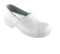 Euro-Dan Flex Sabots de Sécurité 471-01 Fermé S2 + Src Blanc Chaussures Travail